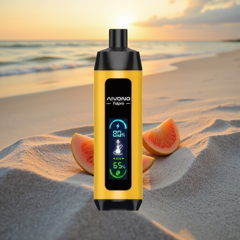 Aivono AIM FATPRO 22000 Puffs Vienreizējās lietošanas vape Svaiga Apsīšu Ledus 0%,2%,3%,5% Nikotīns 28ml E-šķidrums