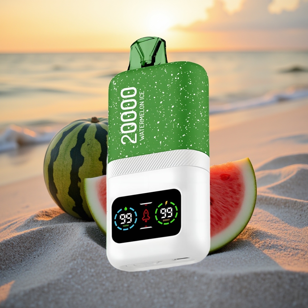 Aivono AIM MAGIC 20000 Pūfu Vienreizējās lietošanas vape Arbūzu Ledus, 26ml, 5% Nikotīna, Type-C