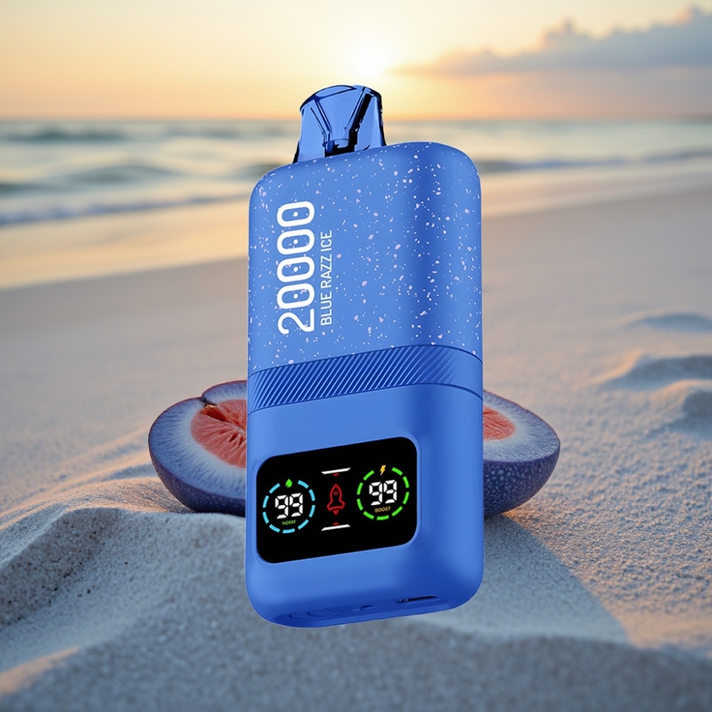 Aivono AIM MAGIC 20000 Puffs Vienreizējās lietošanas vape Zilā aveņu ledus 0%-5% Nikotīns 26ml 600mAh