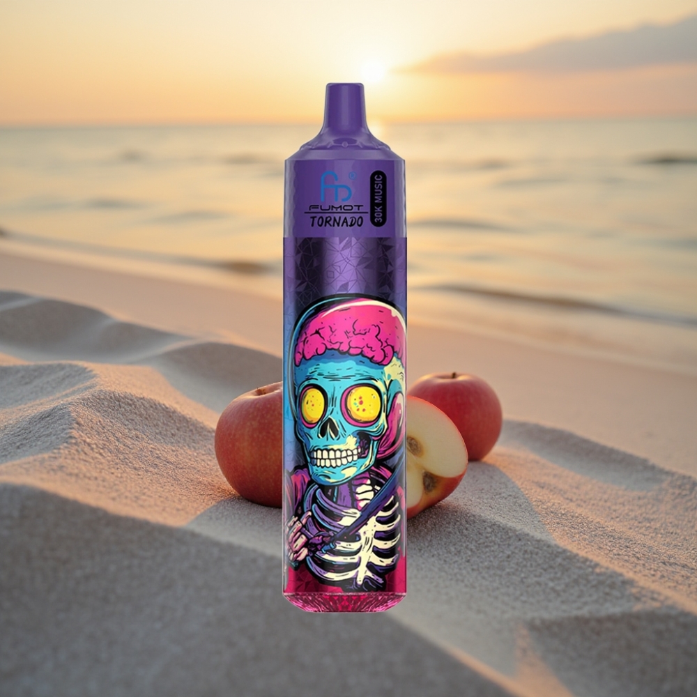Fumot RandM Tornado 30000 Puffs 30mL 2%/5% 1.0 Ohm 600mAh LED Trīsābolu