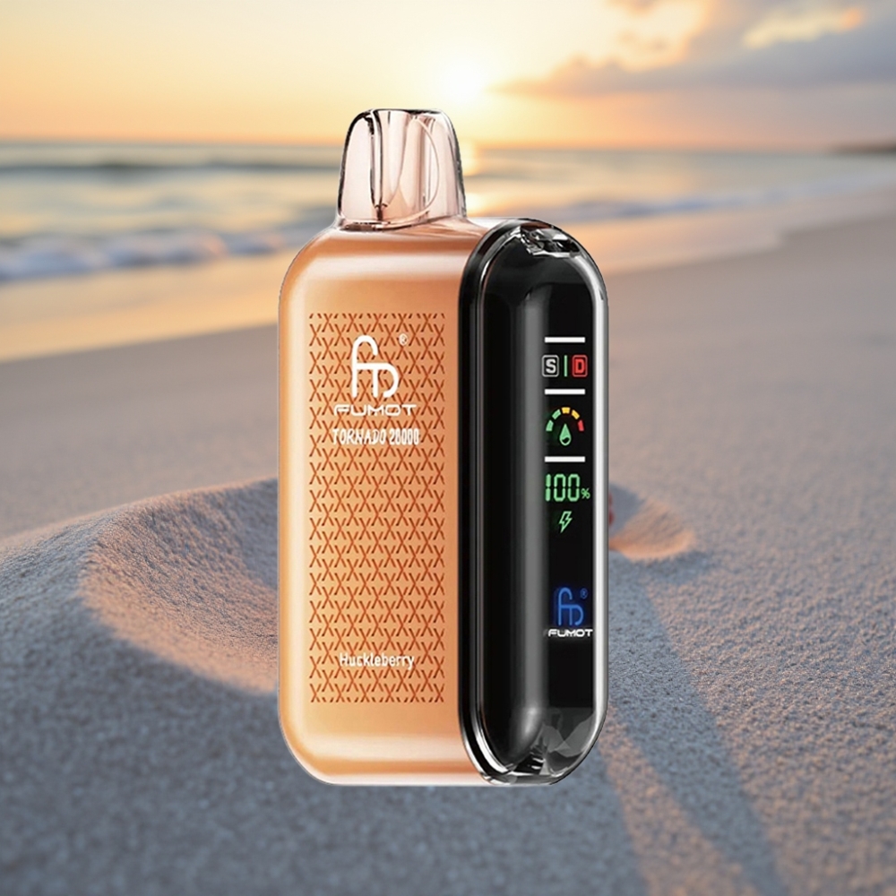 Fumot Tornado 20000 Puffs Vienreizējās lietošanas vape Krūmmelle (Dual Mesh Coil, 20ml, 850mAh)