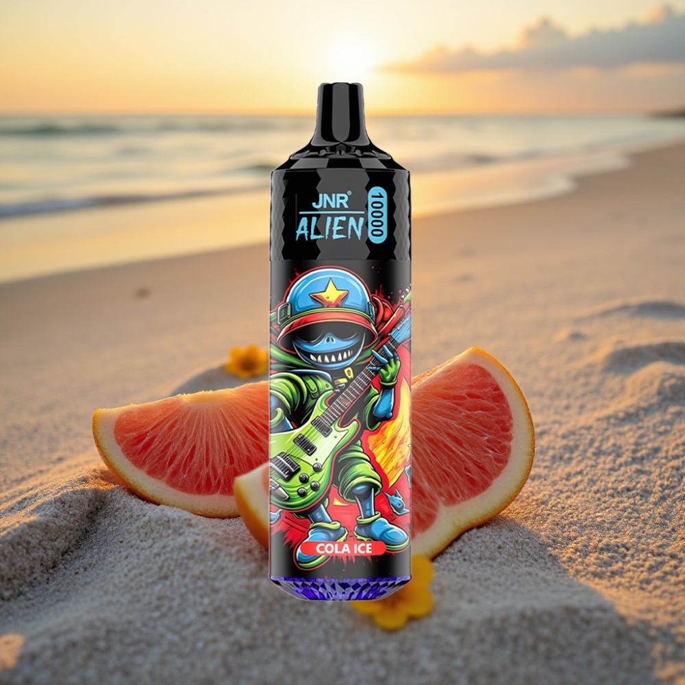 JNR Alien 10000 Puffs Vienreizējās lietošanas vape Kolas Ledus ar 850mAh, 20ml, Type-C