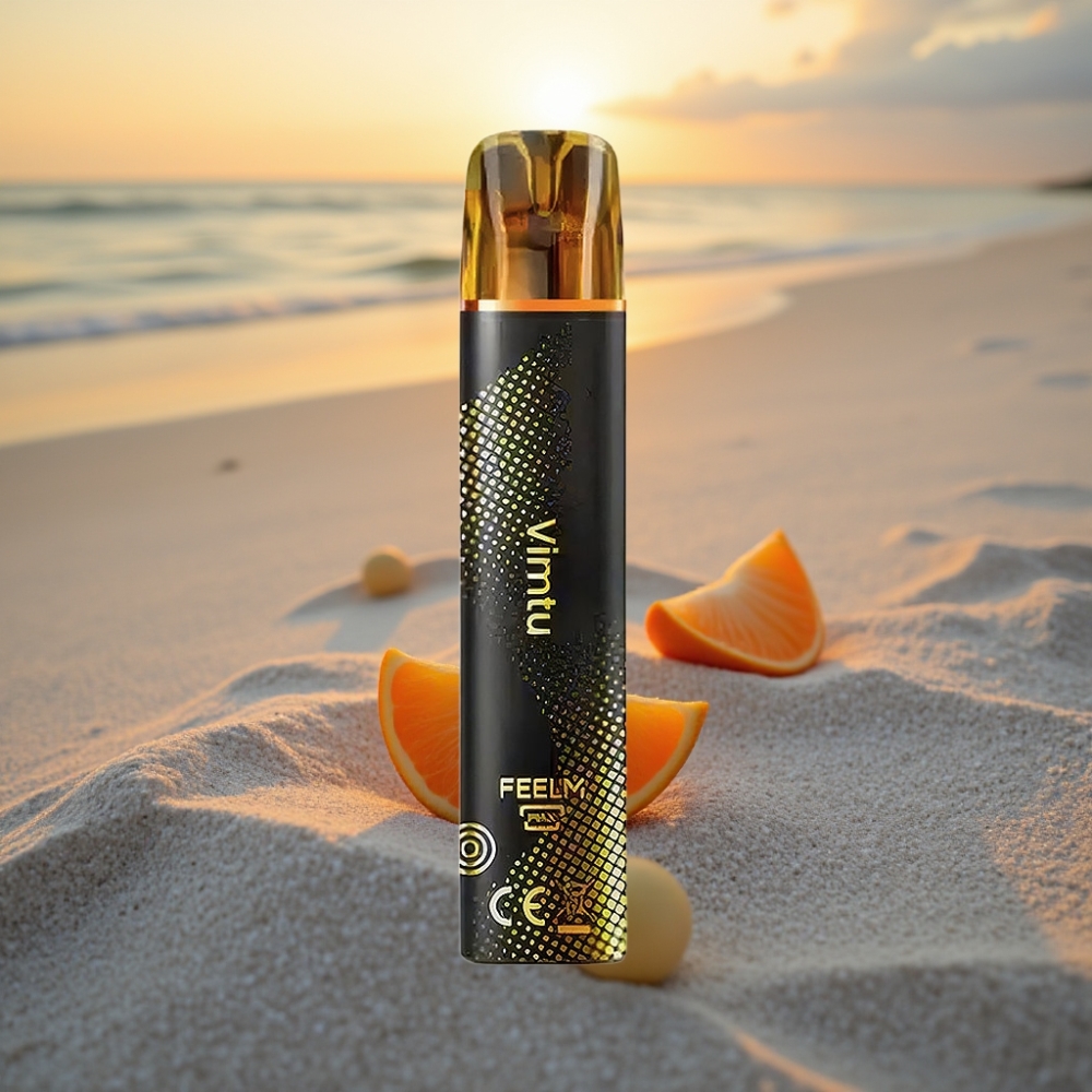 JNR Black&Golden 600+200 Puffs Vienreizējās lietošanas vape ar Vimtu garšu, 550mAh, 2ml, TPD, bez uzlādes, nikotīns 2%