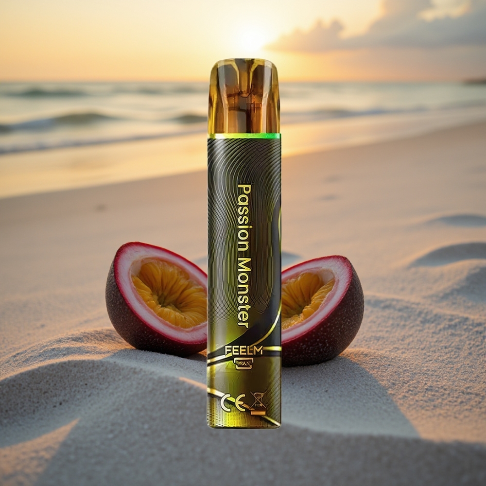 JNR Black&Golden 800 Puffs Vienreizējās lietošanas vape 550mAh 2ml TPD 2% Nikotīns Pasijas Monstrs