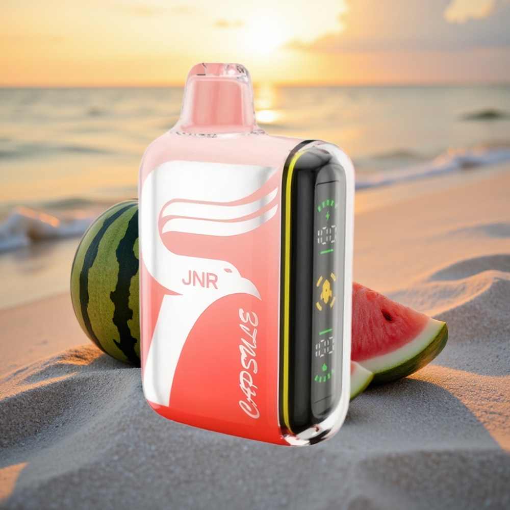 JNR Capsule 15000 Pārīšu Vienreizējās lietošanas vape Arbūza Brazz Ledus, 850mAh, 20ml, 20W