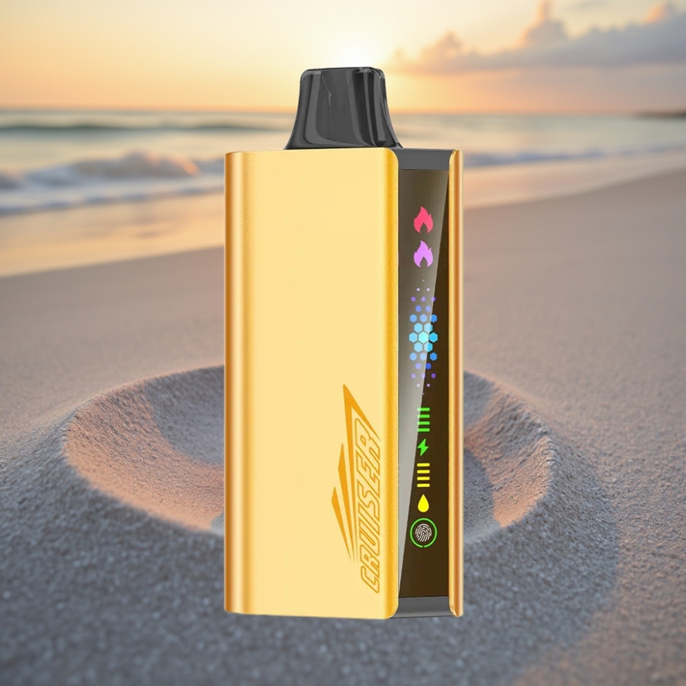 JNR Cruiser 12000 Puffs Bezmaksas Vienreizējās lietošanas vape Melnā Oga Ledus, 3500 mAh, 25ml, 50mg/mL