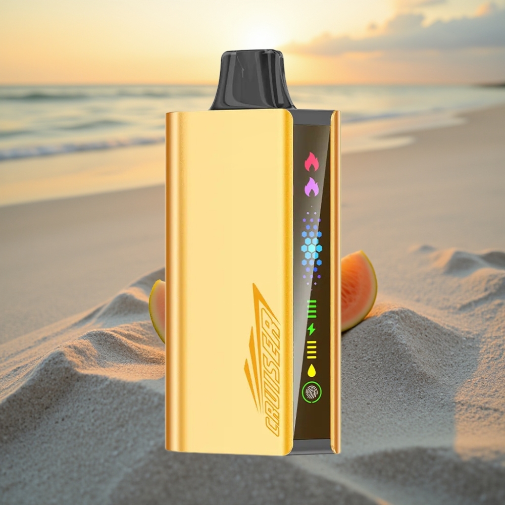 JNR Cruiser 12000 Puffu Bez Uzlādes Vienreizējās lietošanas vape Dzesājošā Mētra, 3500 mAh, 25ml, 50mg/mL, Normālais/Boost Režīmi