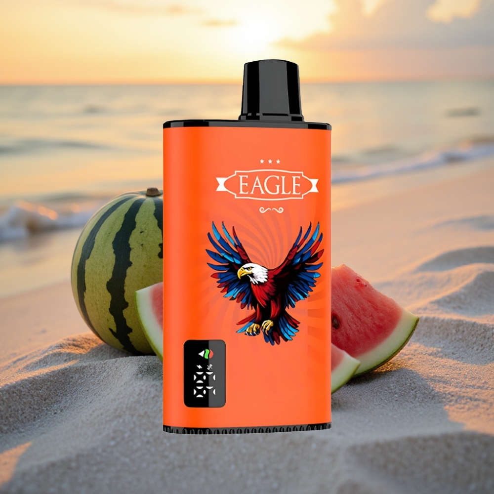 JNR EAGLE Smart 23000 Puffs Vienreizējās lietošanas vape Arbūze Sīkšķu Smagars ar Digitālo Displeju, 1.0ohm Coil, Type-C