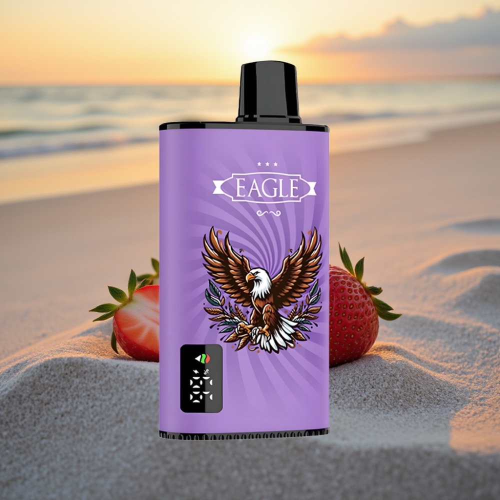 JNR EAGLE Smart 23000 Puffs Vienreizējās lietošanas vape ar Zemesārču Ledu, Digitāls Displejs, 1.0ohm, Type-C