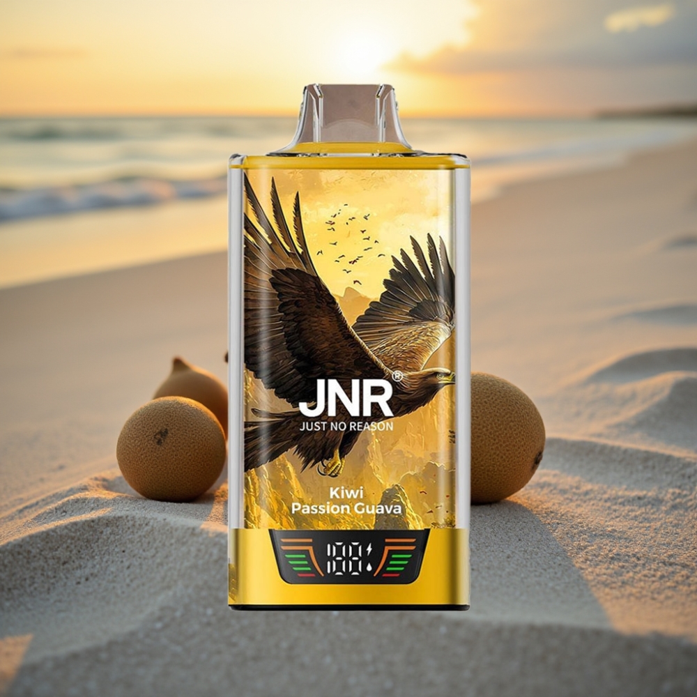 JNR Falcon Pro 28000 Dispozējamais Veips 30ml 5% Nikotīns Kivi Pašjons Gvaja