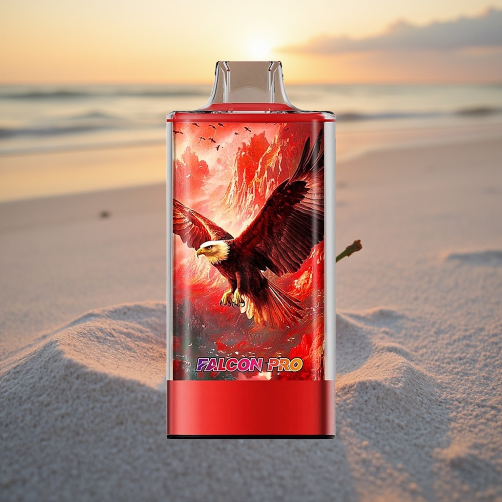 JNR Falcon Pro 28000 Dispozablais Vērpe Kiršu-Ogu 30ml 5% Nikotīna USB-C