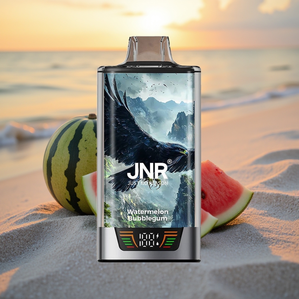 JNR Falcon Pro 28000 Vienreizējās lietošanas vape Arbūzu Sīkšķu Garša, 30ml, 950mAh, 5% Nikotīns