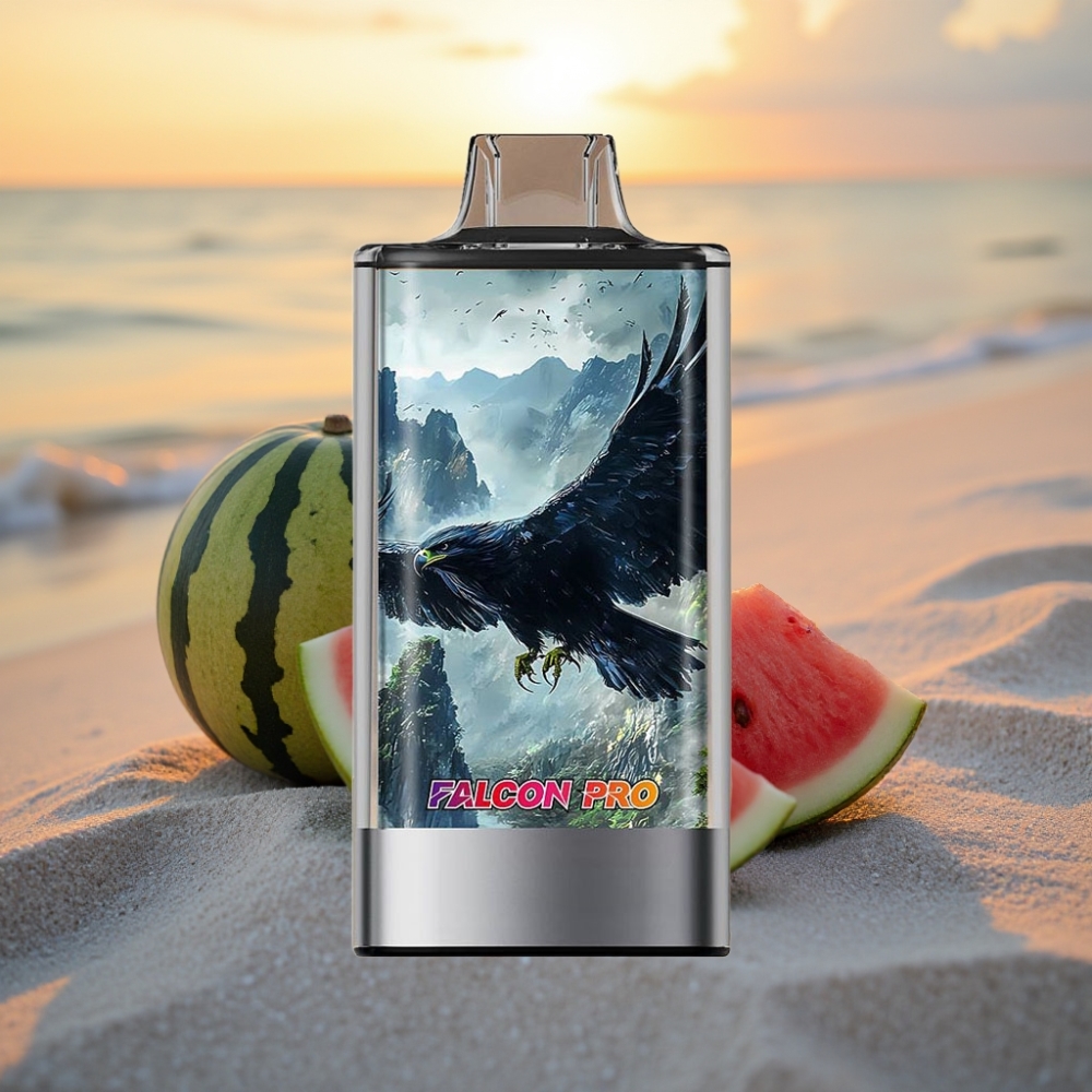 JNR Falcon Pro 28000 Vienreizējās lietošanas vape Arbūzu Sīkšķu Garša, 30ml, 950mAh, 5% Nikotīns
