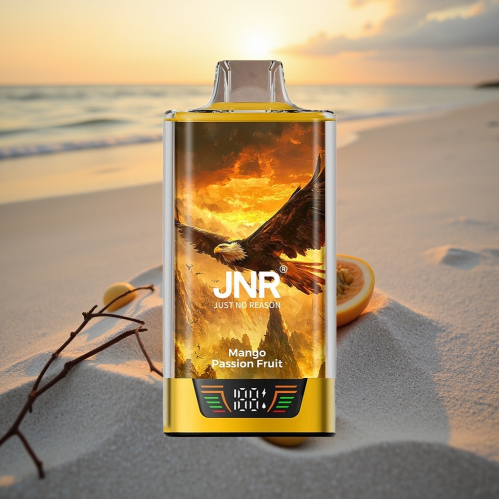 JNR Falcon Pro 28000 Vienreizējās lietošanas vape Mangopassionfrūkts, 30ml, 950mAh, 5% nikotīna