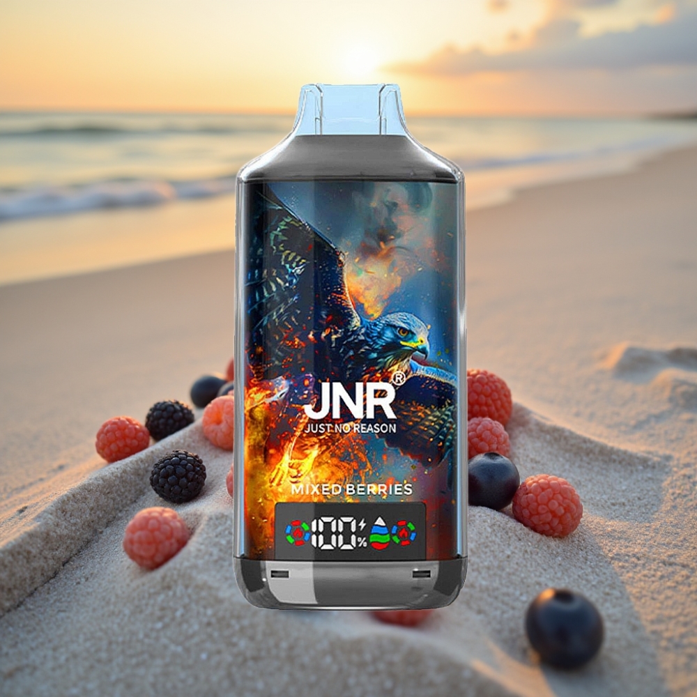 JNR Falcon X 18000 Puffs Izkārtojuma Dispečers Jauktās Ogles 750mAh 24ml Type-C