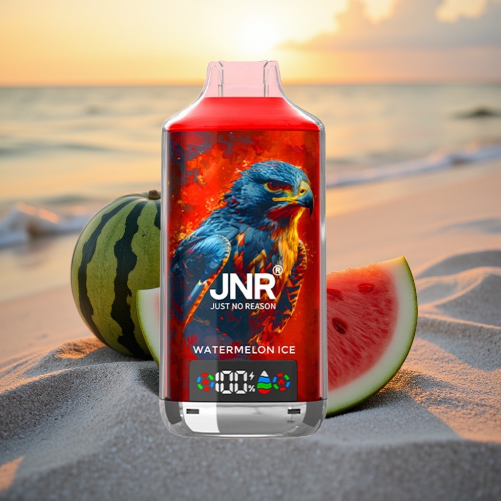 JNR Falcon X 18000 Puffs Vienreizējās lietošanas vape Arbūzu Ledus, 750mAh, 24ml, Type-C