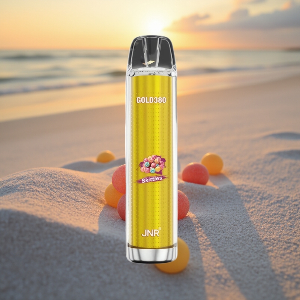 JNR Gold380 6000 Puffs Vienreizējās lietošanas vape Skittles (Skittles) 1500mAh 13ml 0%/2%/5%