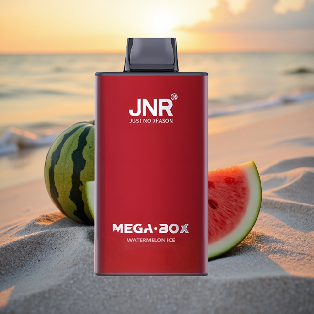 JNR Mega Box 25000 Pūšu Vienreizējās lietošanas vape Arbūzu Ledus, 30ml, 850mAh, Type-C