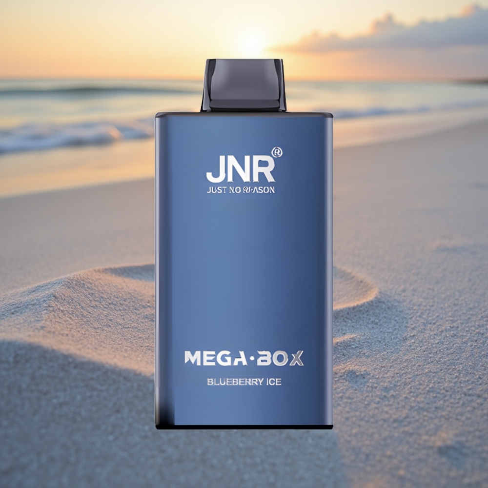 JNR Mega Box 25000 Pūšu Vienreizējās lietošanas vape Zemenes Ledus ar 850mAh & Type-C