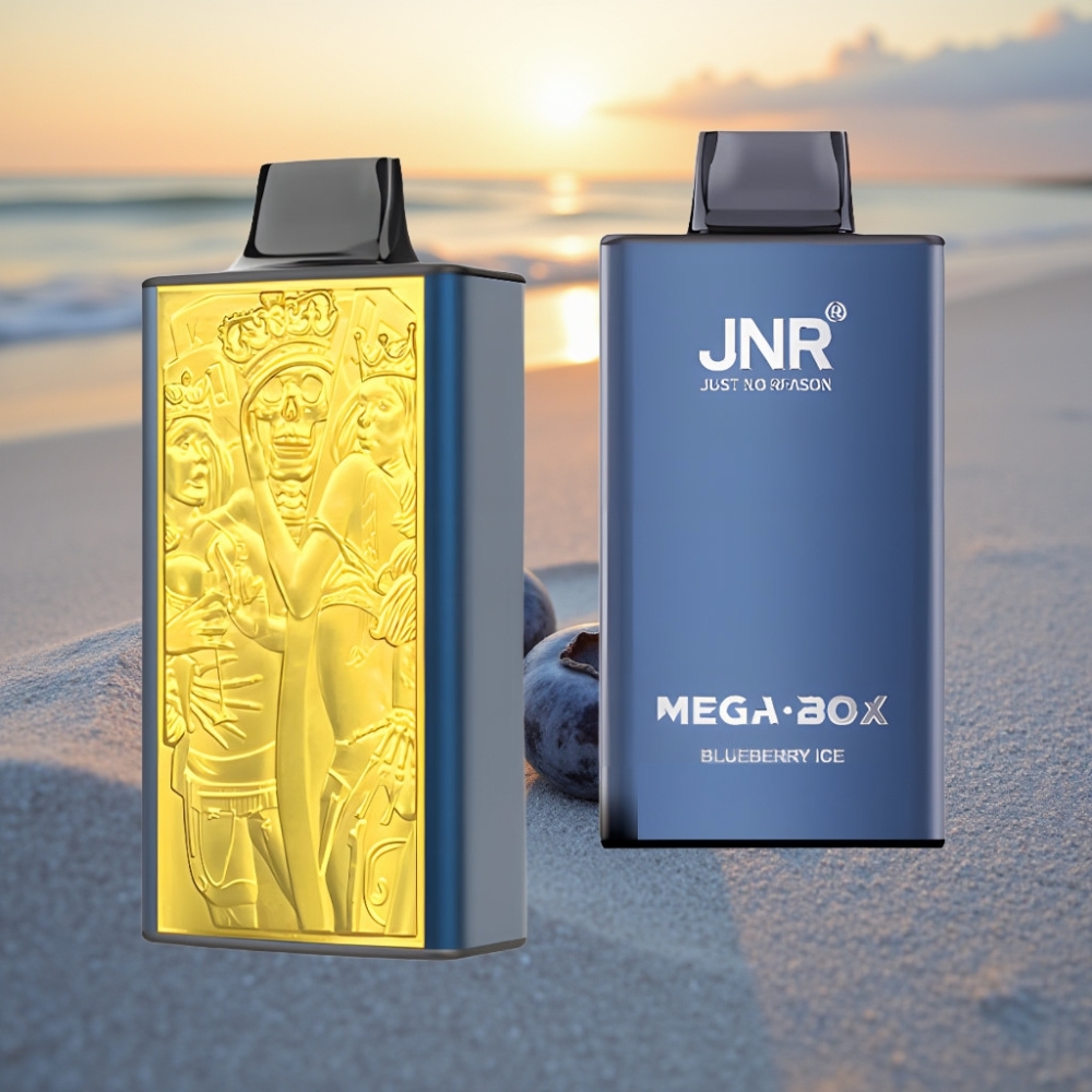 JNR Mega Box 25000 Pūšu Vienreizējās lietošanas vape Zemenes Ledus ar 850mAh & Type-C