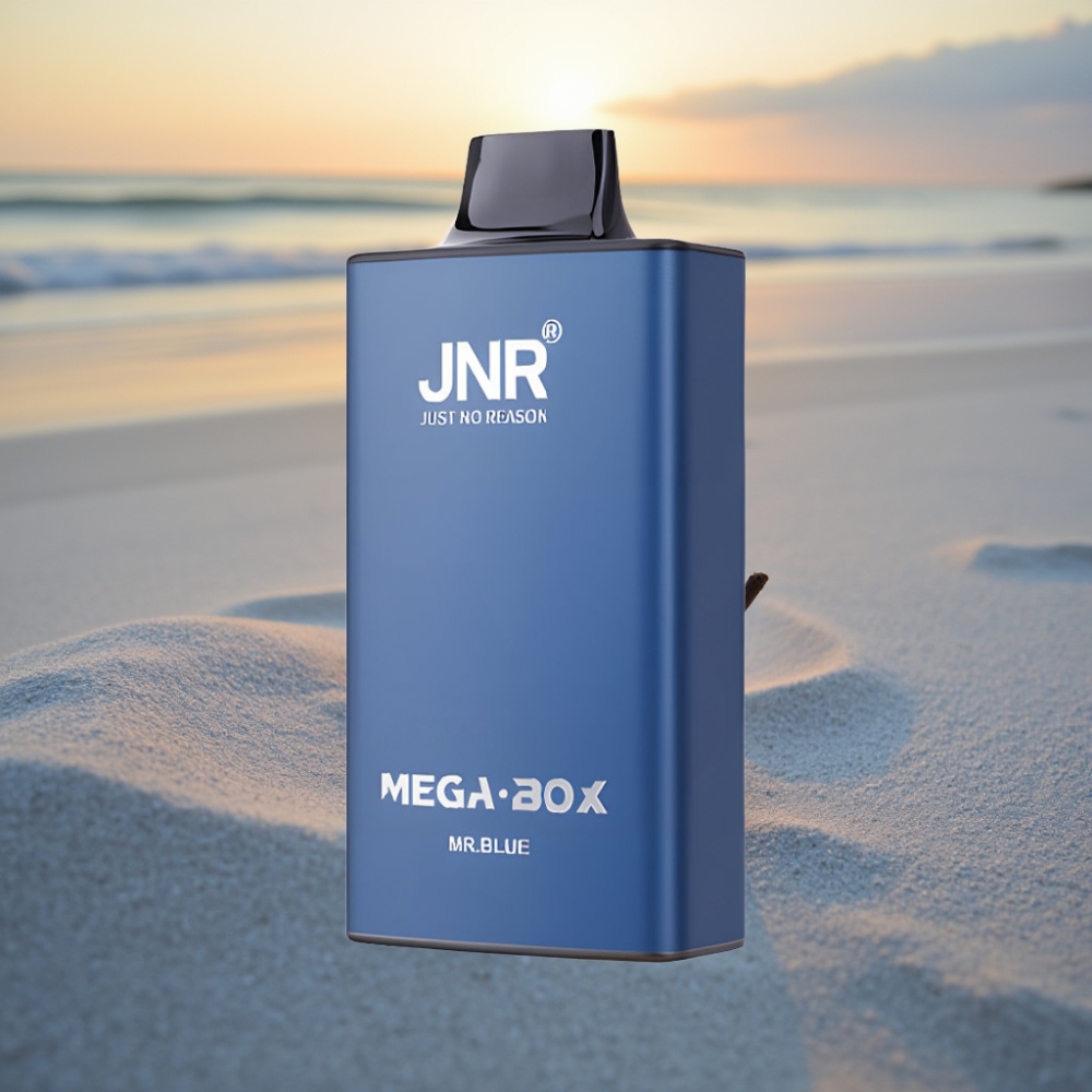 JNR Mega Box 25000 Puffs Vienreizējās lietošanas vape (30ml, 850mAh, Type-C) Zilais