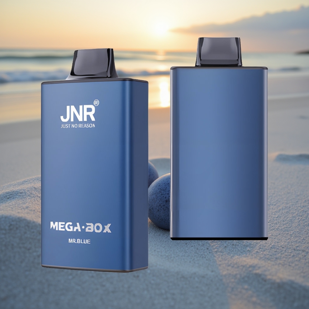 JNR Mega Box 25000 Puffs Vienreizējās lietošanas vape (30ml, 850mAh, Type-C) Zilais
