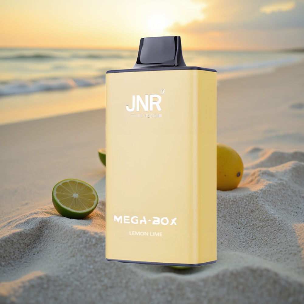 JNR Mega Box 25000 Puffs Vienreizējās lietošanas vape Citrons & Laims, 30ml, 850mAh, 2% Nikotīna
