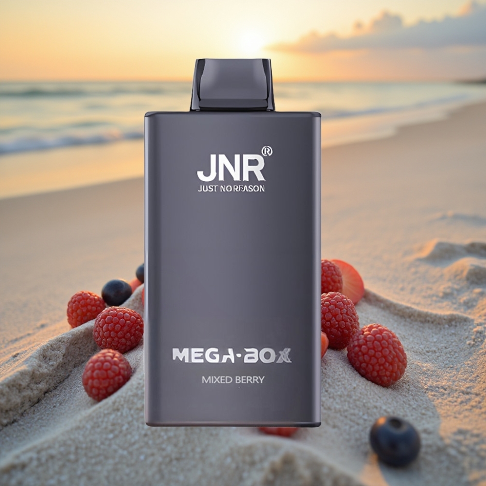 JNR Mega Box 25000 Puffs Vienreizējās lietošanas vape Jauktās Ogles 30ml 850mAh Type-C