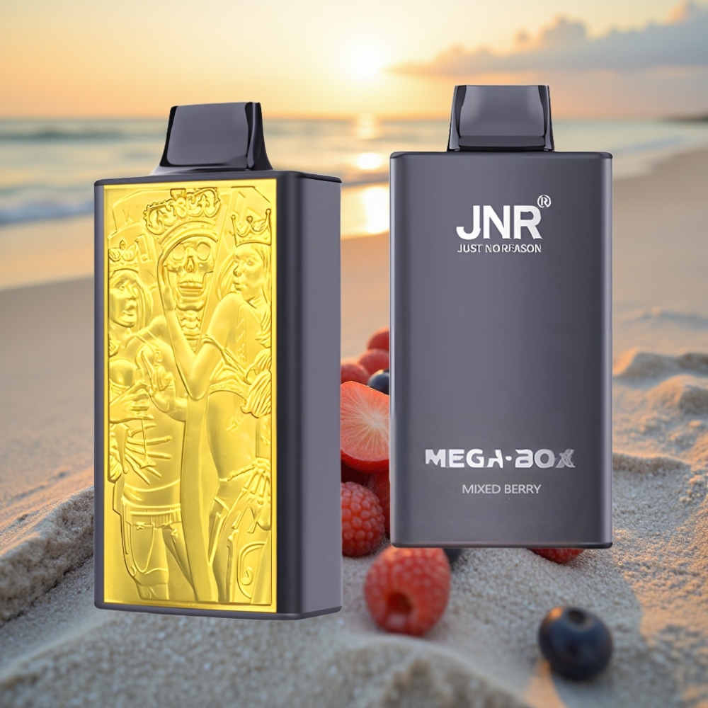 JNR Mega Box 25000 Puffs Vienreizējās lietošanas vape Jauktās Ogles 30ml 850mAh Type-C