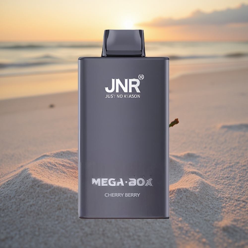 JNR Mega Box 25000 Puffs Vienreizējās lietošanas vape Kiršu-Ogu 30ml 850mAh Type-C