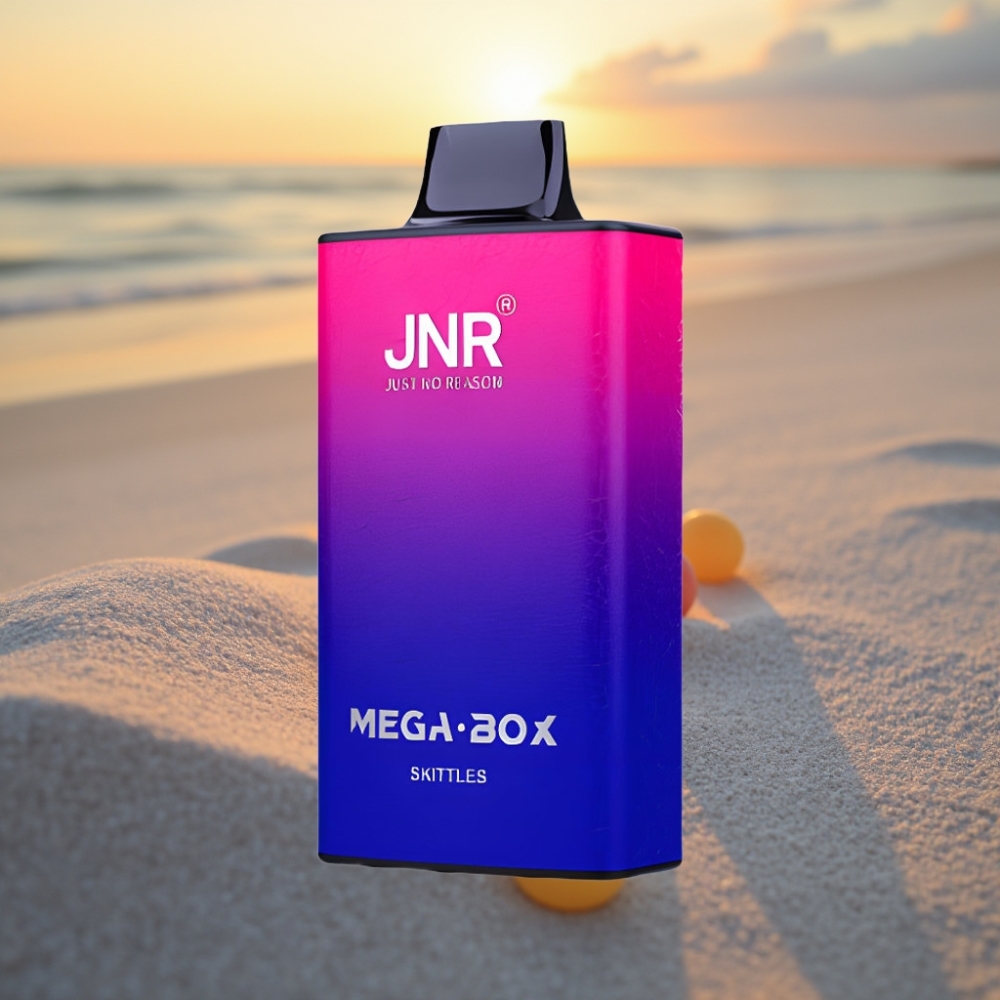 JNR Mega Box 25000 Puffs Vienreizējās lietošanas vape Skittles (Skittlēsu Garša) – 30ml, 850mAh, Type-C