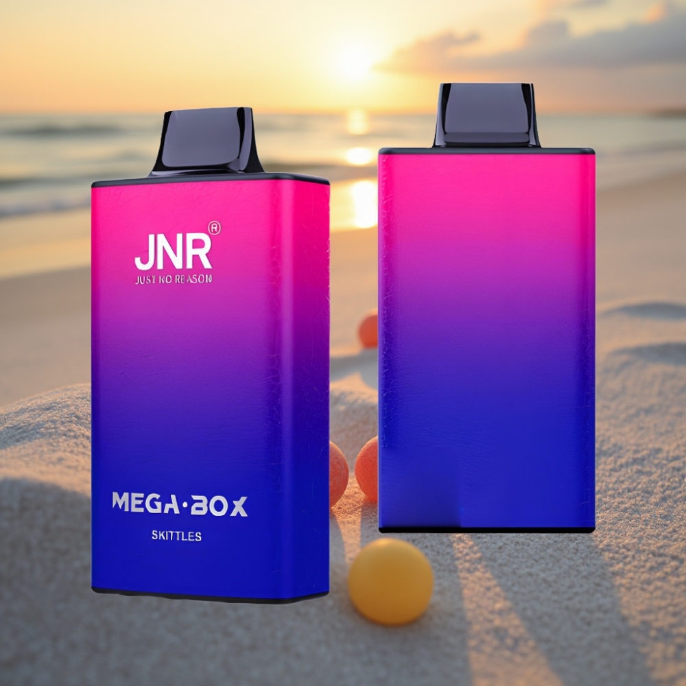 JNR Mega Box 25000 Puffs Vienreizējās lietošanas vape Skittles (Skittlēsu Garša) – 30ml, 850mAh, Type-C