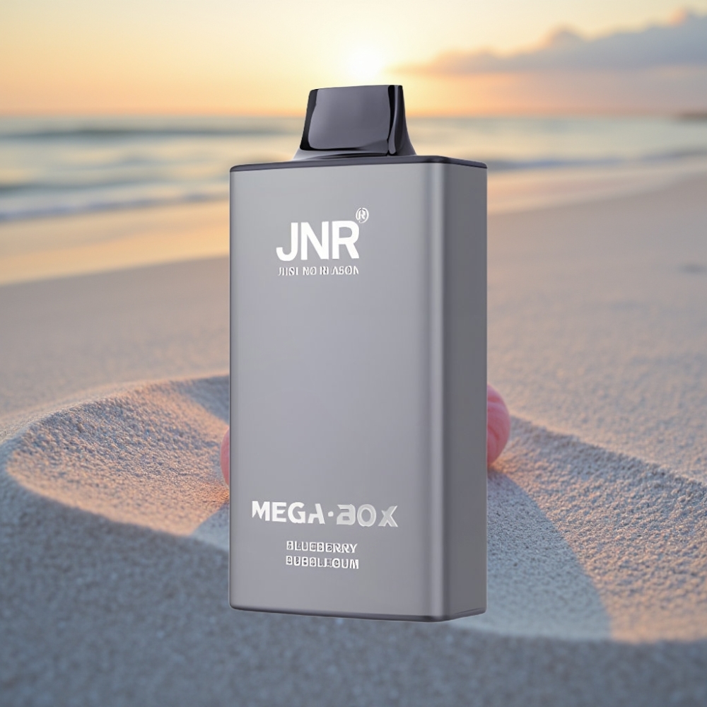 JNR Mega Box 25000 Puffs Vienreizējās lietošanas vape Zilā Mellenes Gumijas Garša, 30ml, 850mAh, Type-C