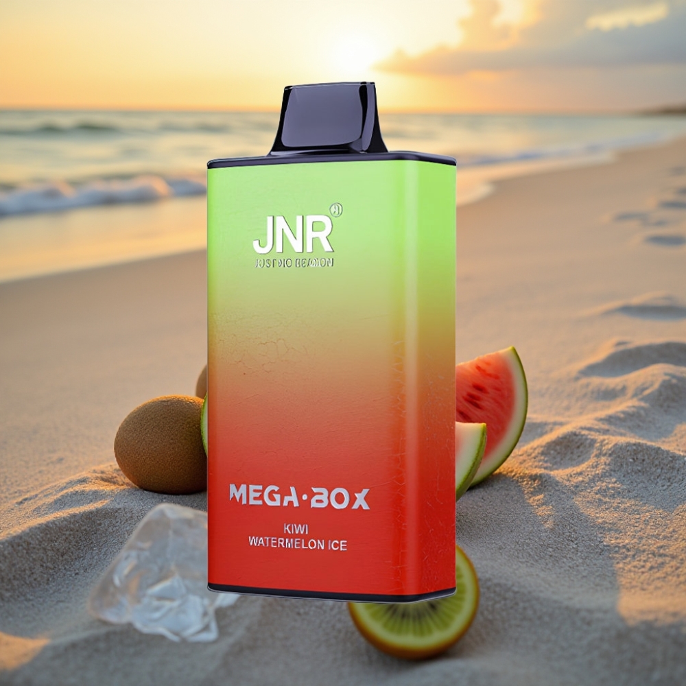 JNR Mega Box 25000 Puffs Vienreizējās lietošanas vape Ķiršu Arbūza Ledus, 30ml, 850mAh, Type-C