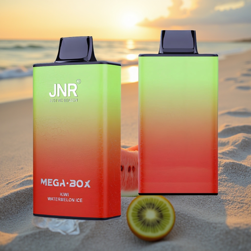 JNR Mega Box 25000 Puffs Vienreizējās lietošanas vape Ķiršu Arbūza Ledus, 30ml, 850mAh, Type-C