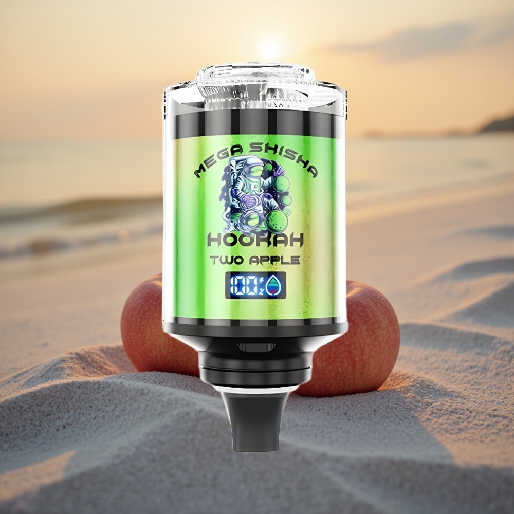 JNR Mega Shisha Hookah 100K Dvēseļu Gaisma, Divi Āboli, 60ml, 2200mAh