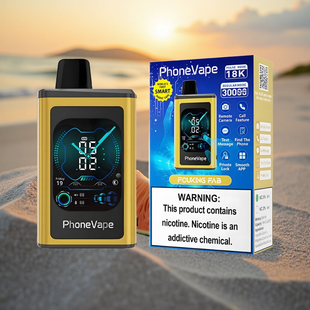 JNR PhoneVape 30000 puffs Vienreizējās lietošanas vape Tīri Nereāls ar 850mAh, Turbo, 2%/5%
