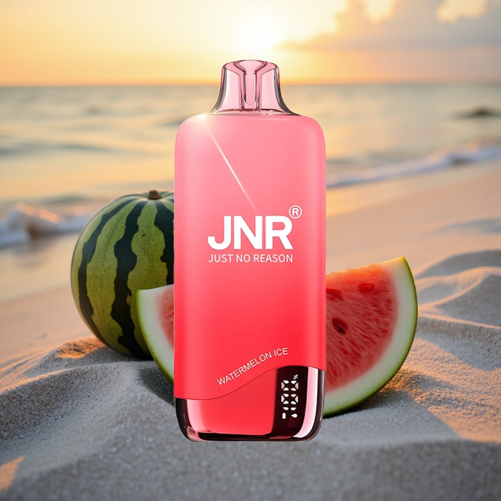 JNR Rainbow 10500 Puffs Vienreizējās lietošanas vape Arbūzu Ledus, 600mAh, 18ml, USB-C