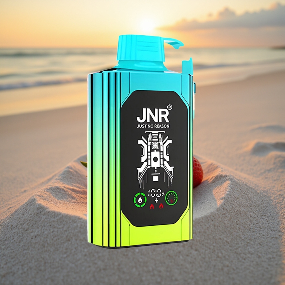 JNR Shisha Hookah Box 20500 Puffs HD Displejs 1000mAh Type-C Zemeņu Kivi