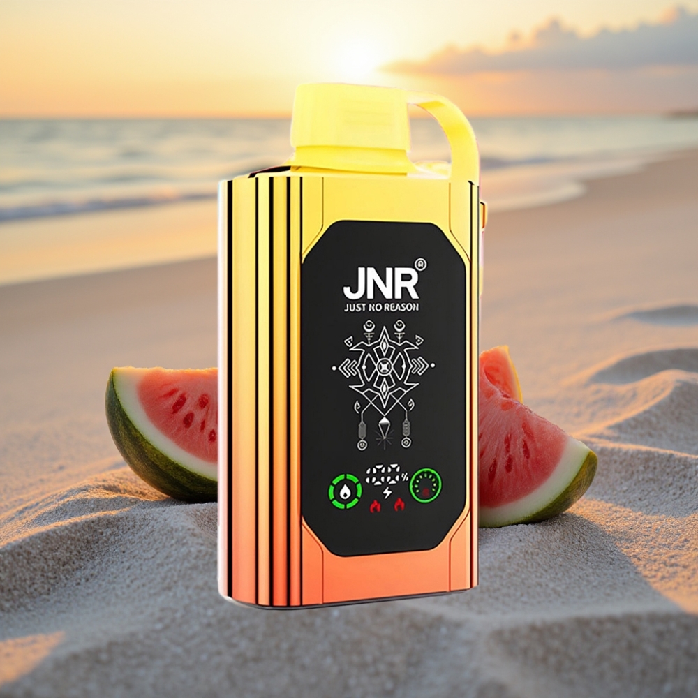 JNR Shisha Hookah Box 20500 Puffs Vienreizējās lietošanas vape Arbūzs Zemeņu Bubblegum HD displejs 1000mAh 25ml Dual Mesh Coil Type-C