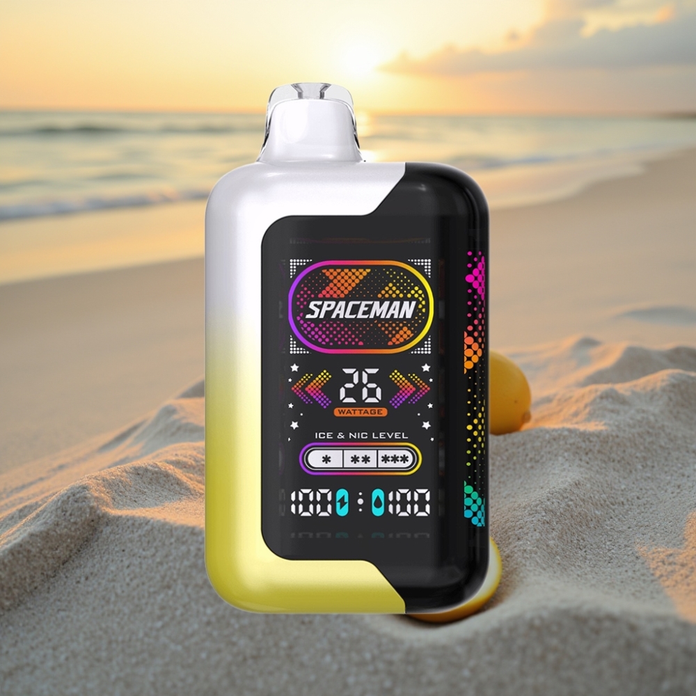 SMOK SPACEMAN SP40000 Disposable Citrona Pop 20ml 0% Nikotīna 40000 Puff 1000mAh