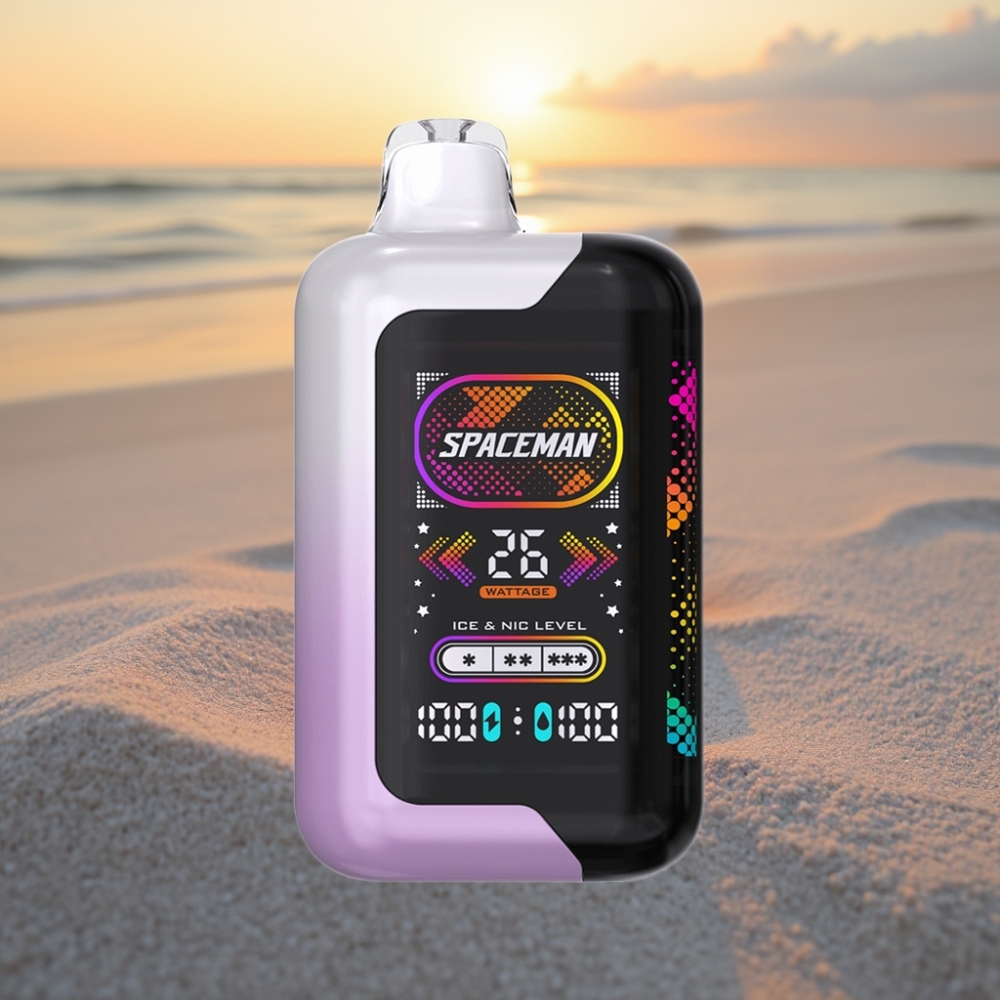 SMOK Spaceman SP40000 Vienreizējās lietošanas vape Kiršu Granātābele 0% Nikotīna, 20ml, 1000mAh, 4 Jaudas Režīmi