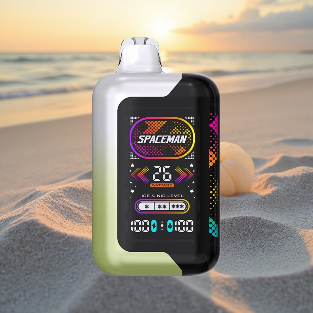 SMOK Spaceman SP40000 Zero Nikotīna Disposable Balta Vīnoga Ledus 40000 Puff 20ml 1000mAh