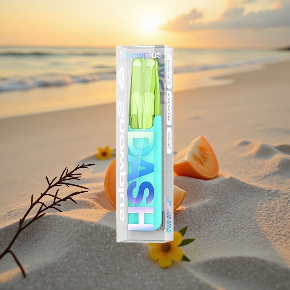 Snowplus Dash 4000 Pūfu Disposable Device Tēja Guan Yin King, Keramikas atomizers, 530 mAh, 7,5 ml