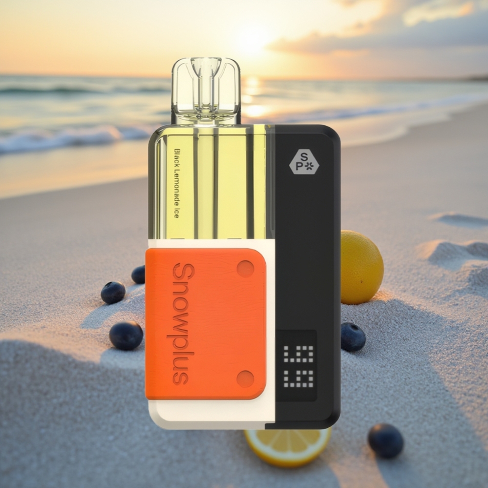 Snowplus Swift 15000 Puffs Pod Komplekts (Dual Mesh, 1000 mAh) Zilā Citrona Razz