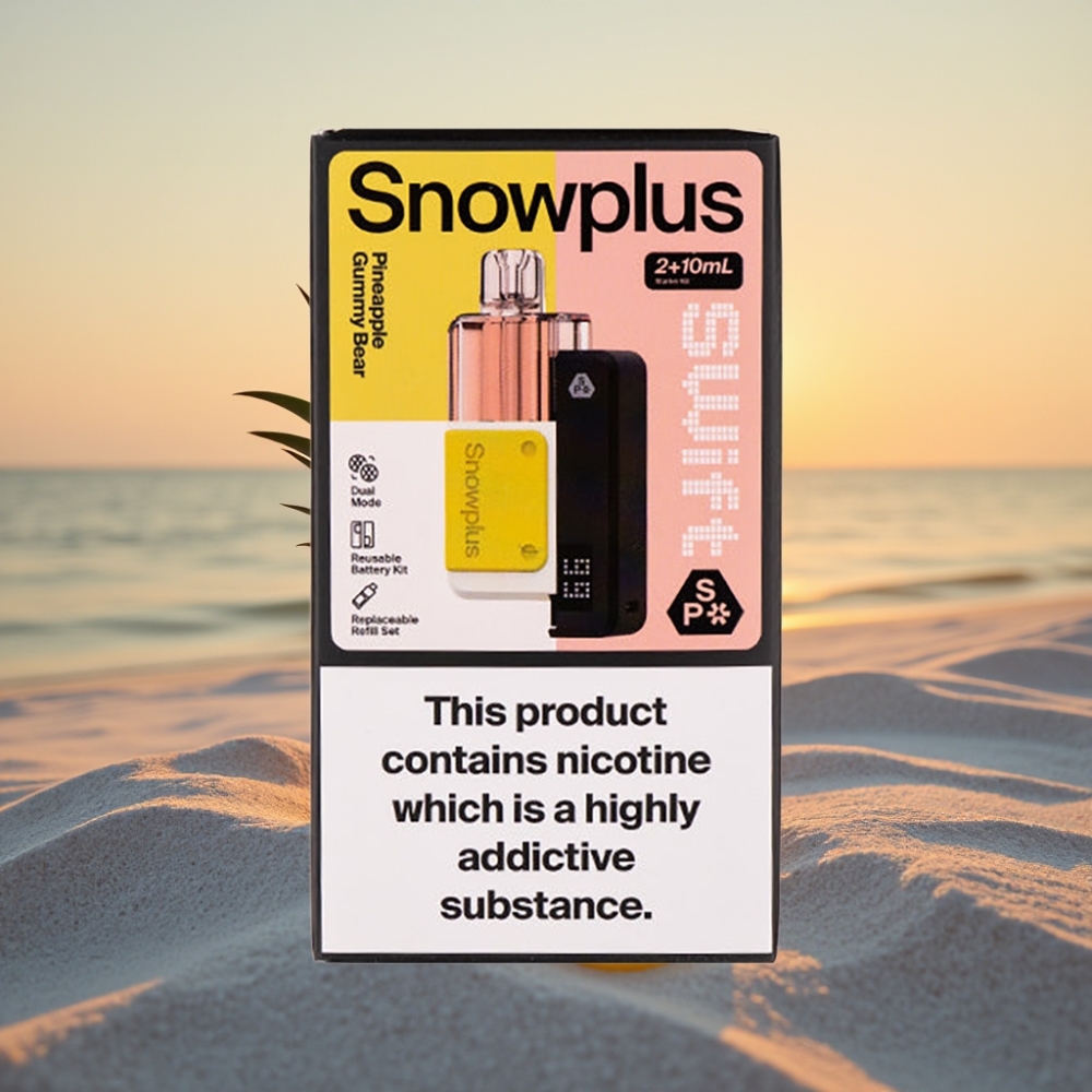 Snowplus Swift 5000 Puffs Dual Mesh Pods 1000mAh Ananāsu Gumijlāču