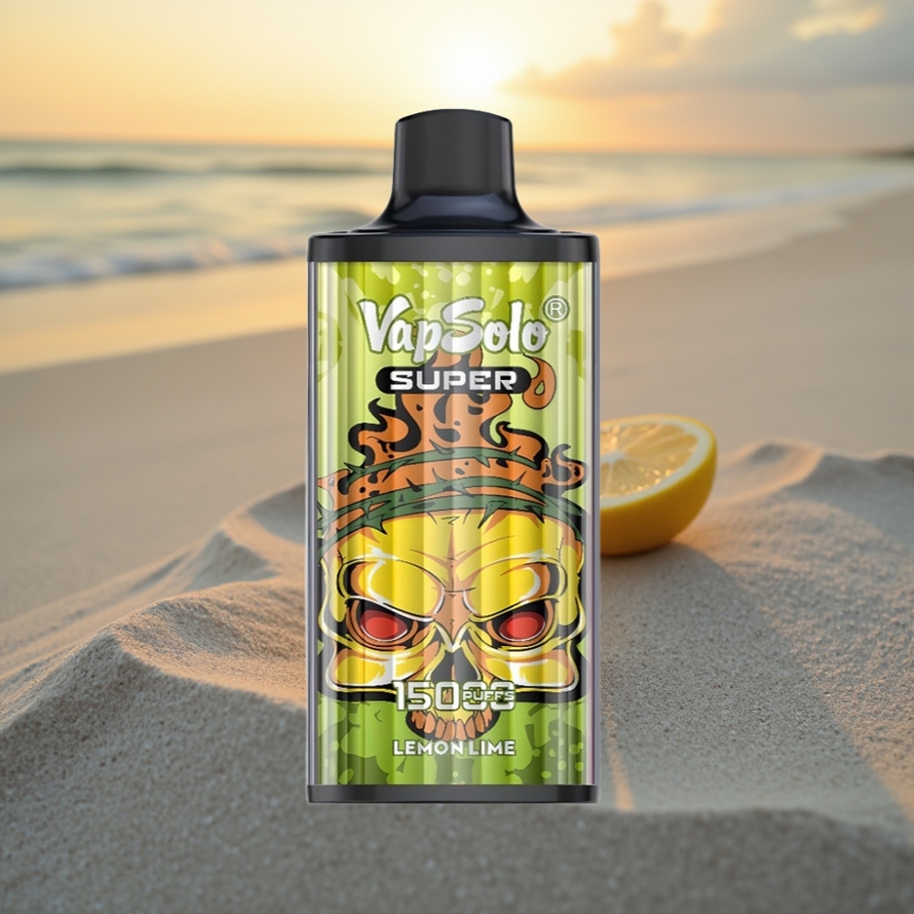 Vapsolo Super 15000 puffs Izmetamais Veyps Lima Limon, 40ml, 20/50 mg/ml, 850mAh, Type-C