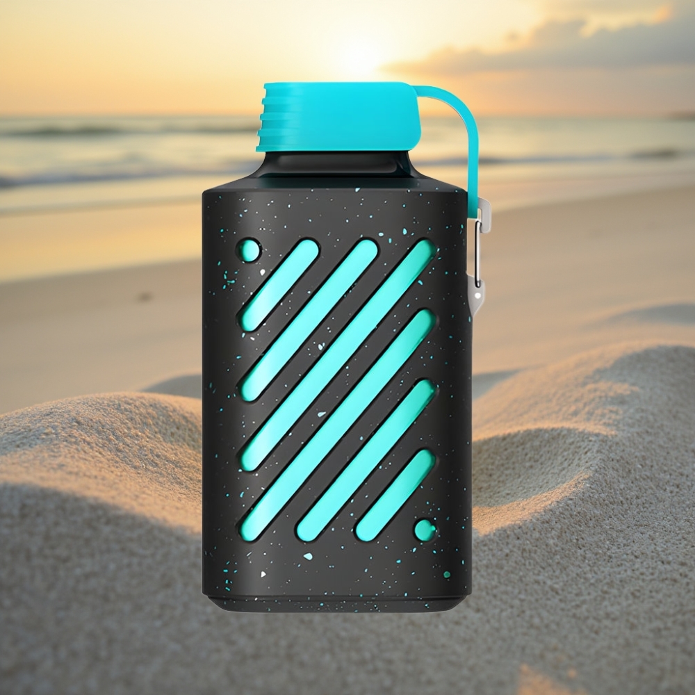 VOZOL GEAR 10000 Izmantojams Vape Zaļā Sprādziena 10000 Pūtiens, 30 Garšas, 20 ml E-glis, 500mAh