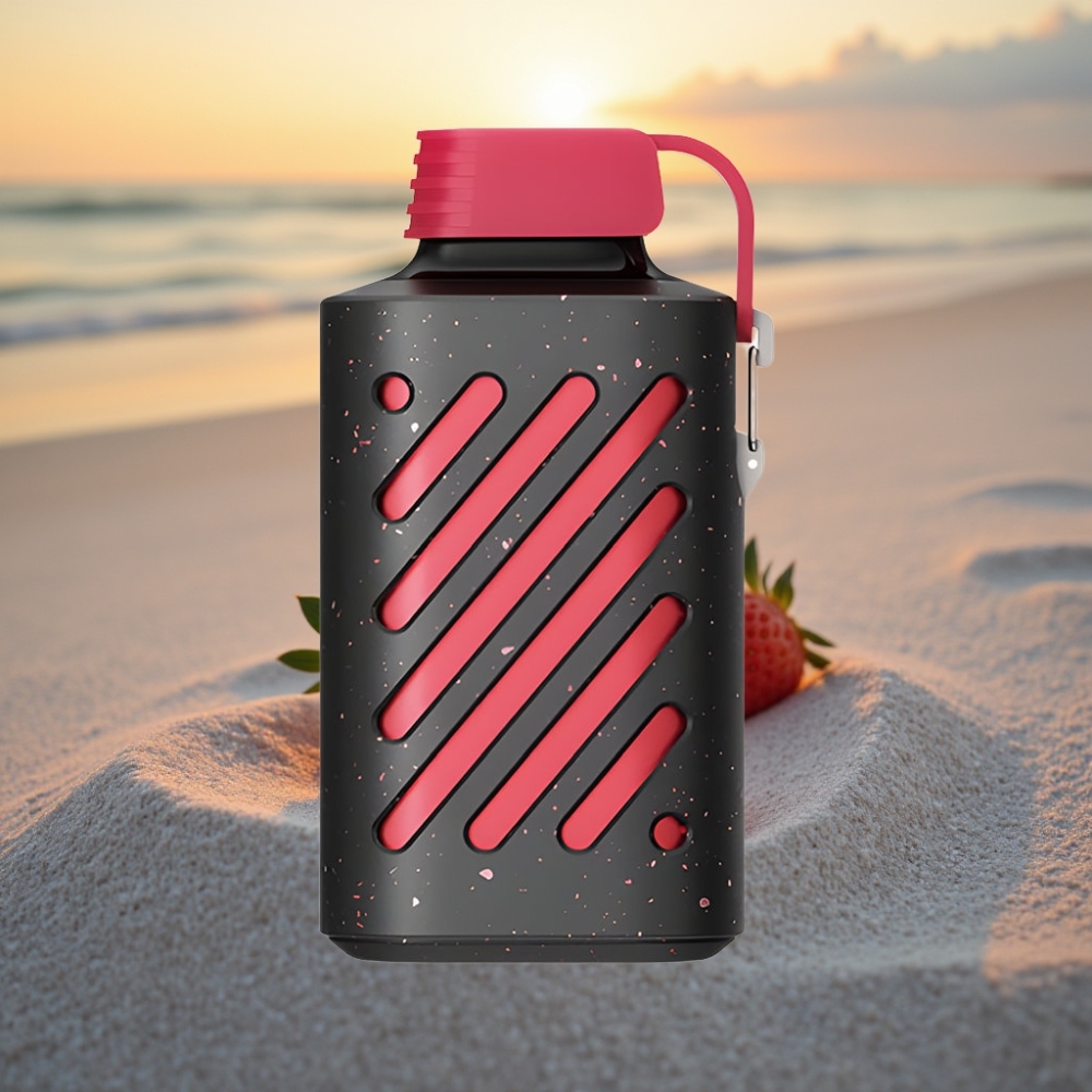 VOZOL GEAR 10000 Izmestais Veps Zemeņu Aveņu, 10000 Iekšpūšu, 20 ml Šķidruma, 500mAh