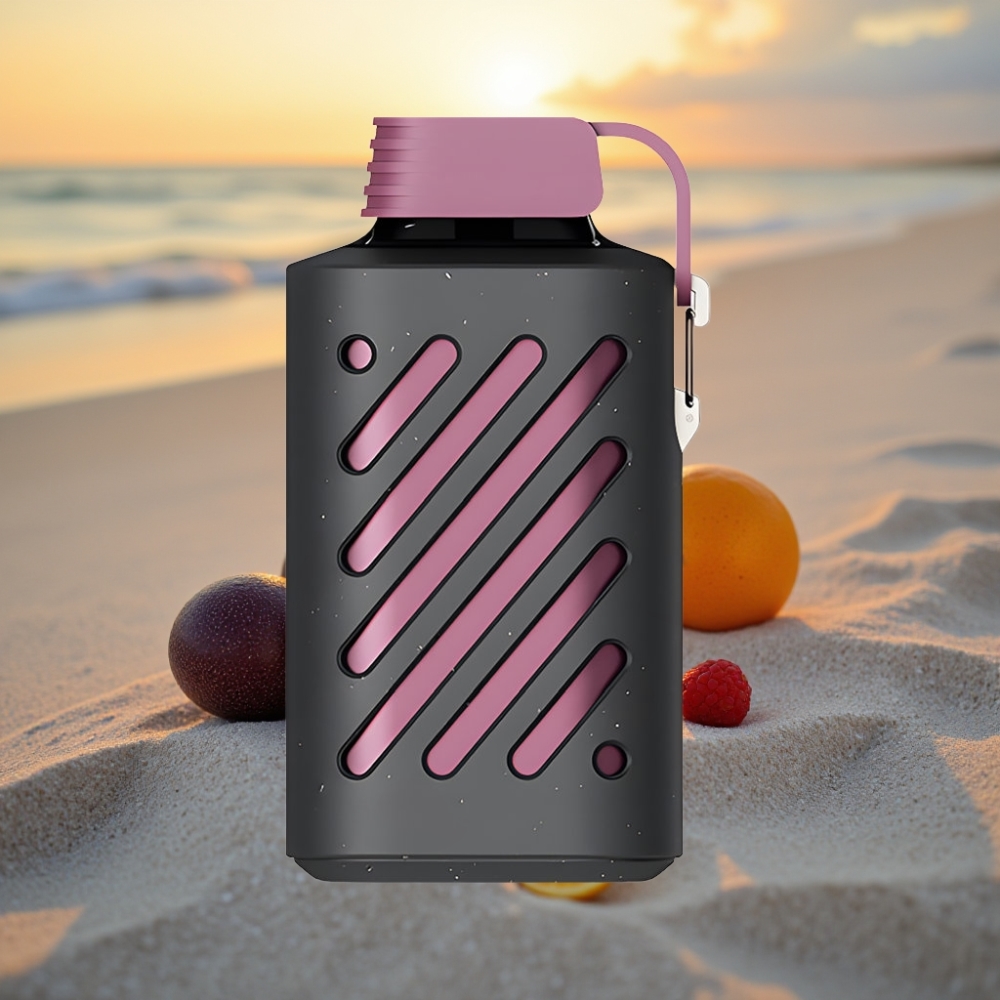 VOZOL GEAR 10000 Vienreizējās lietošanas vape Marakuķu Aveņu Mandarīnu, 10000 Puffs, 20ml, 500mAh